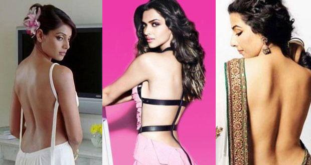 Who has the best back in Bollywood?