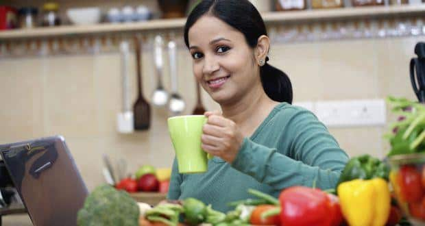 woman in kitchen