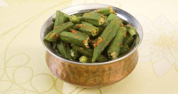 oil free bhindi fry