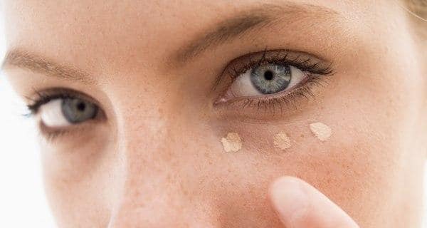 colour correct under eyes