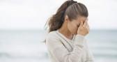 depressed woman