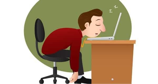 Sleepy at work