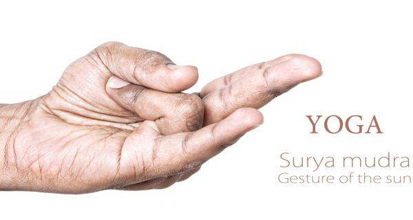 Surya mudra