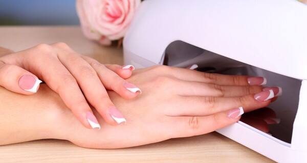 artificial nail drying