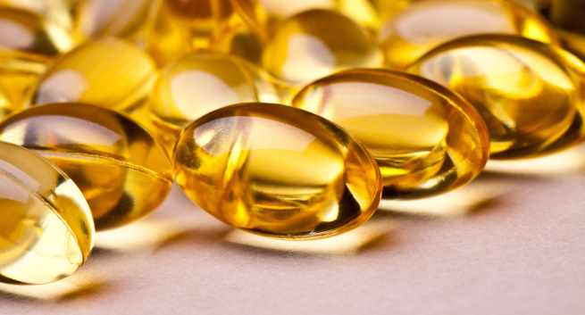 Cod liver oil omega 3 gel capsules