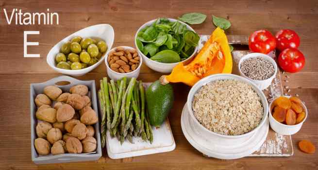 Foods for vitamin E