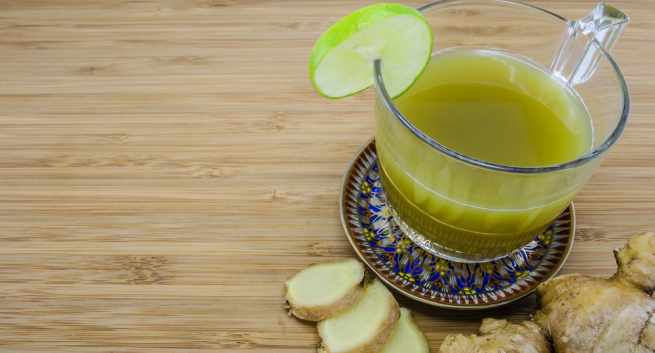 Ginger and ajwain to get rid of stomach ache
