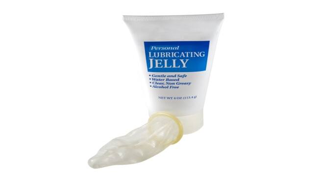Using oil-based lubricants during sexual intercourse