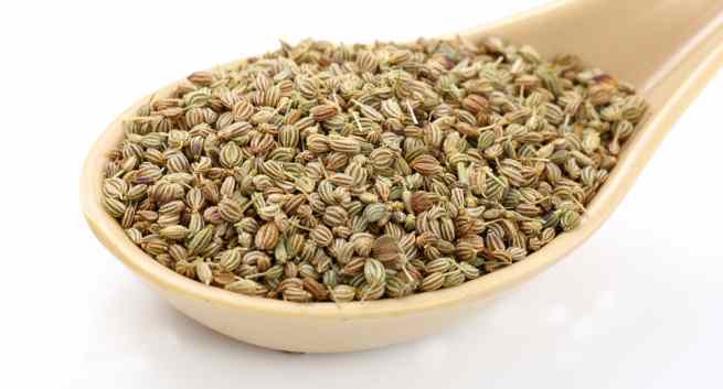 chew ajwain seeds to relieve yourself from stomach pain