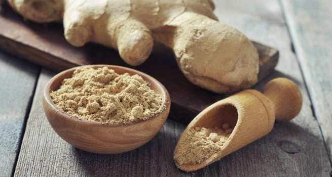 dried ginger