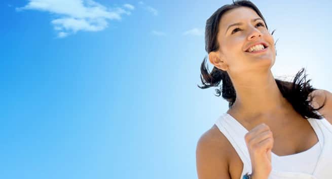 habits of healthy woman-love exercise-THS