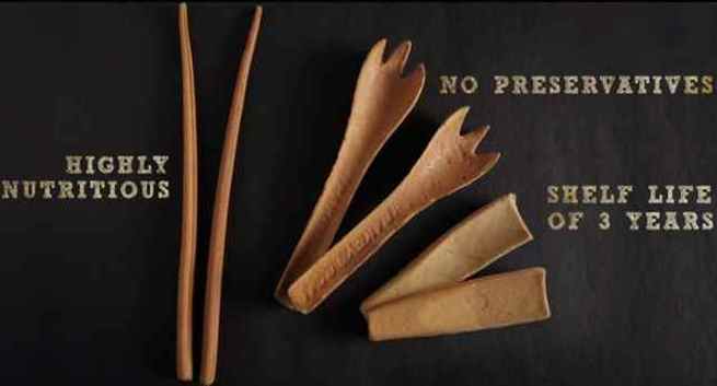 Bakey's edible cutlery