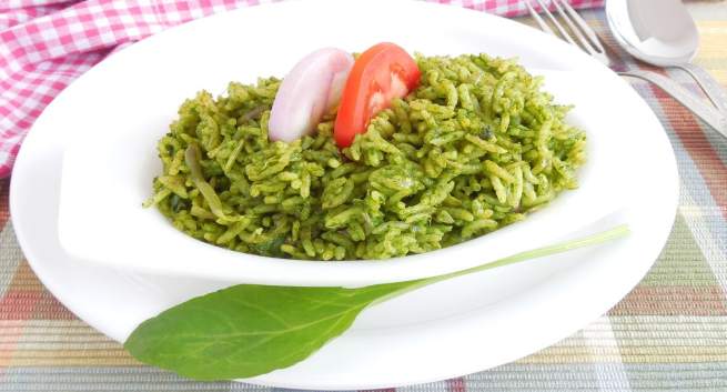 spinach rice