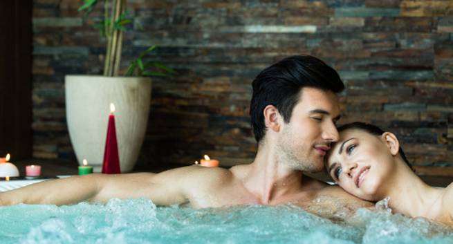 Take a shower together