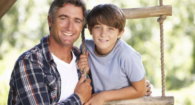 Fathers above the age of 50 years old