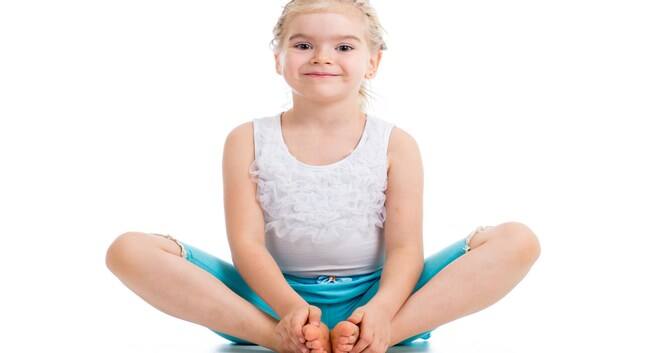Badhakonasana-kids in tamil