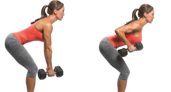 Bent over rows