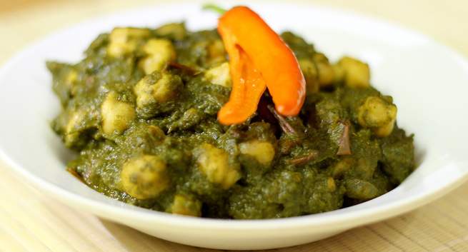 Chana palak