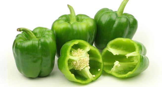 green bell peppers
