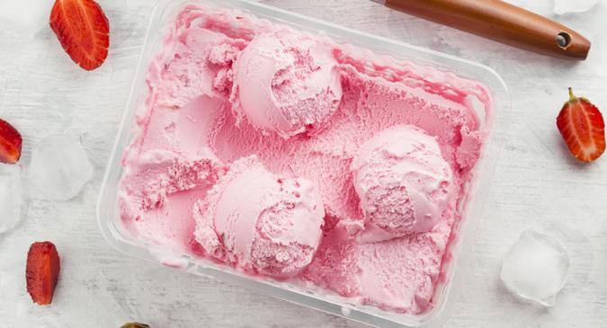 Healthy dessert recipe: All-time favourite yummy strawberry ice cream Healthy dessert recipe: All-time favourite yummy strawberry ice cream