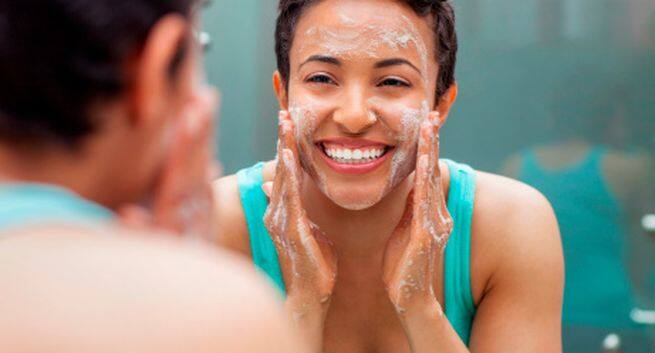 washing-face hindi