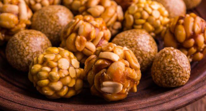 Makar sankranti ladoo Hindi