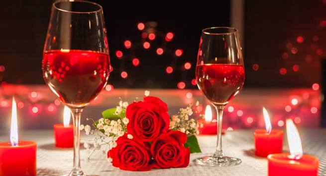 candle light dinner- v-day gift