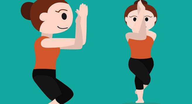 Garudasana-help-kids to-focus-and-concentrate-during-exams