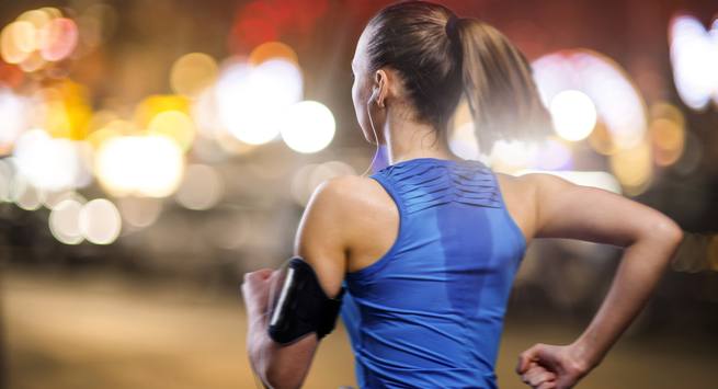 Workout at night