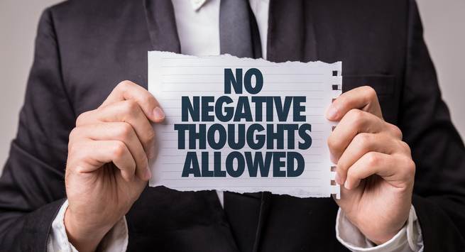 You do not encourage negativity