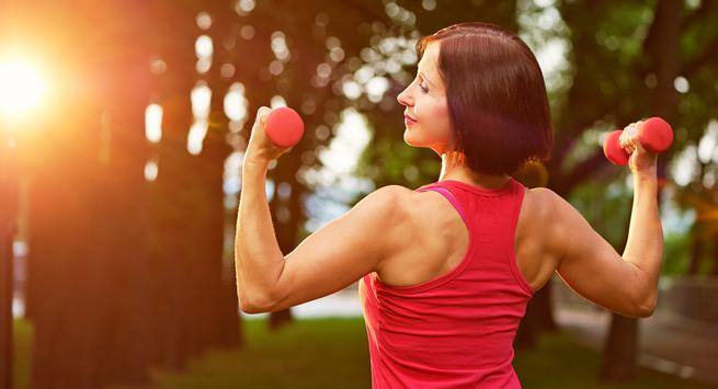 You do not lift weights