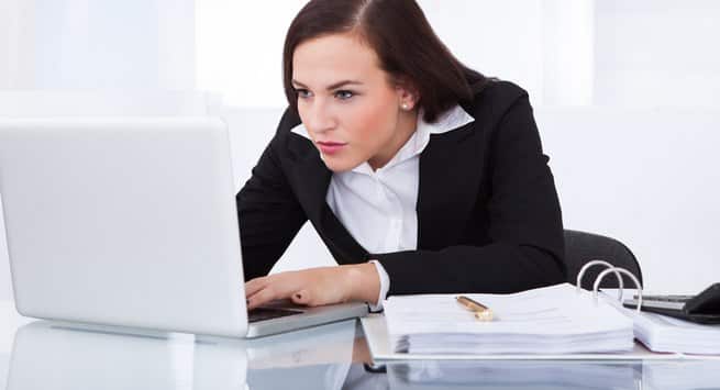 You have a bad posture