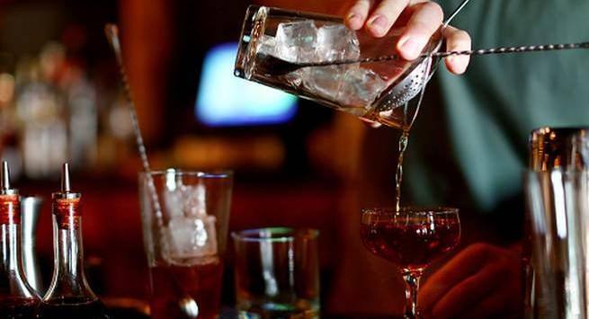 Drinking alcohol