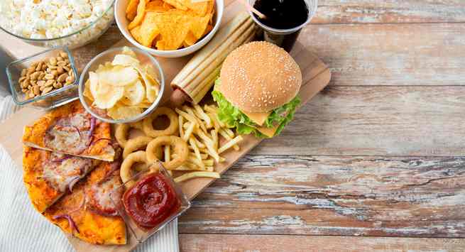 Excessive processed or junk food ntake