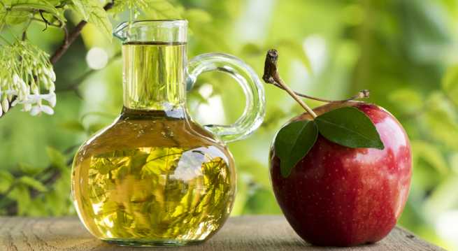 apple-cider vinegar in hindi