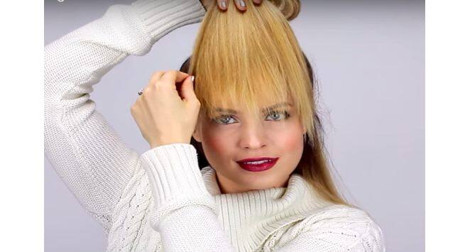 ban-3 step-by-step guide to fake bangs without getting a haircut