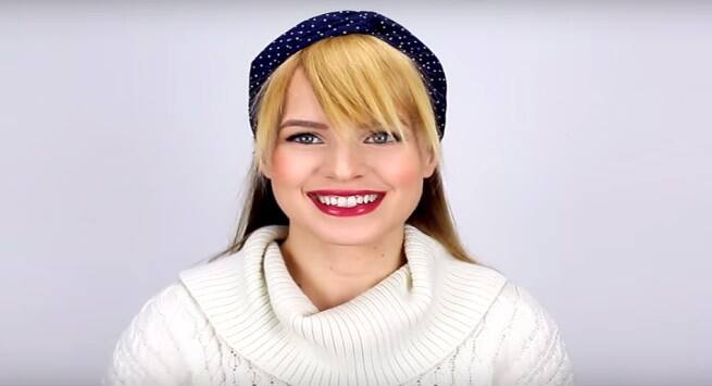 ban-7 step-by-step guide to fake bangs without getting a haircut