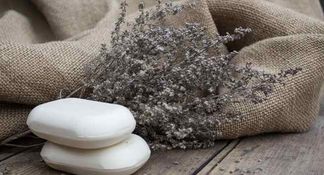 Wash with an antibacterial soap