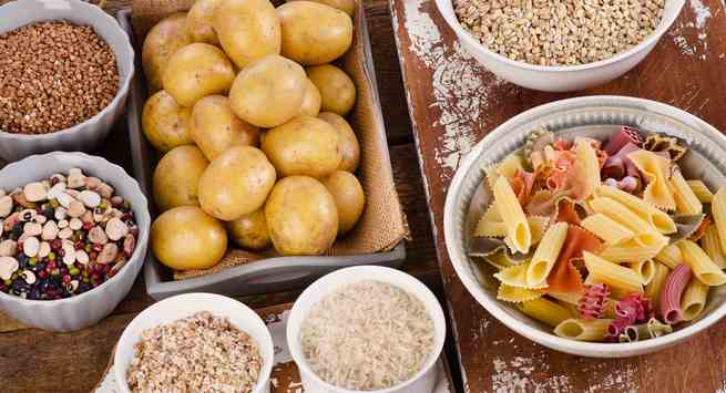 Cut down on carbs twice a week