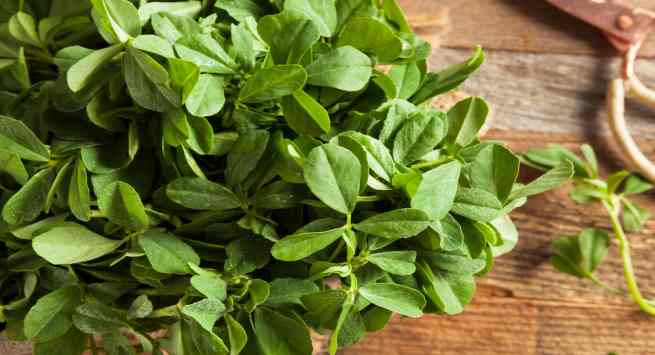 fenugreek leaves