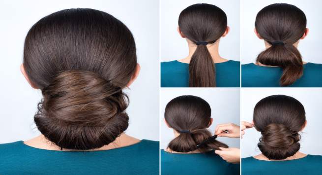 6 twisted-bun-easy in hindi
