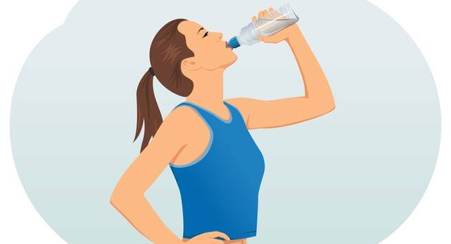 Drink eight glasses of water in a day