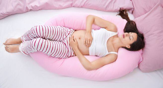 Pregnancy body contouring pillow