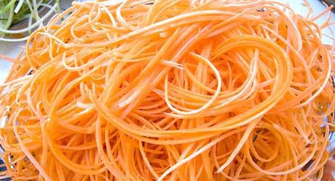 Crunchy noodles