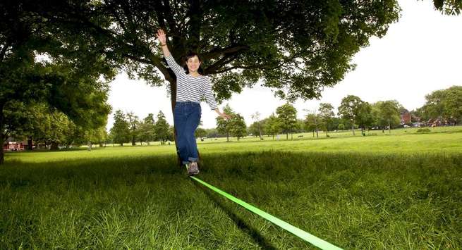 Slacklining hindi
