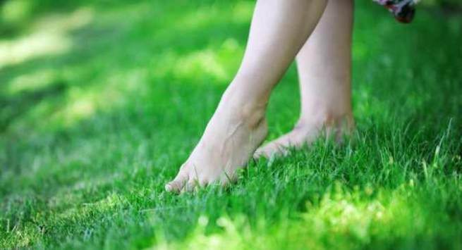 Walking-barefoot