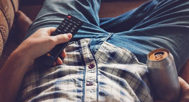 You binge watch in bed