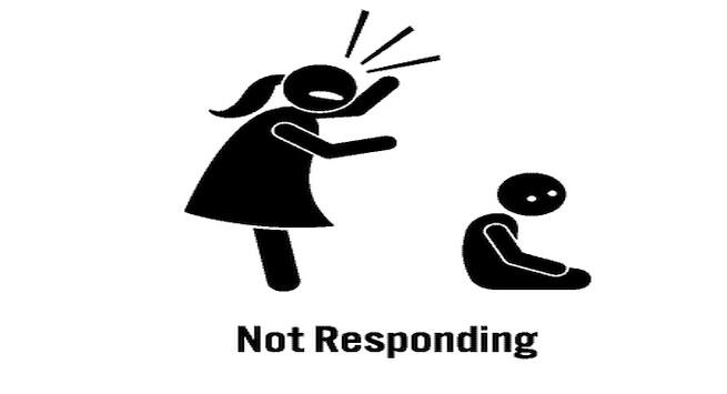 Not responding