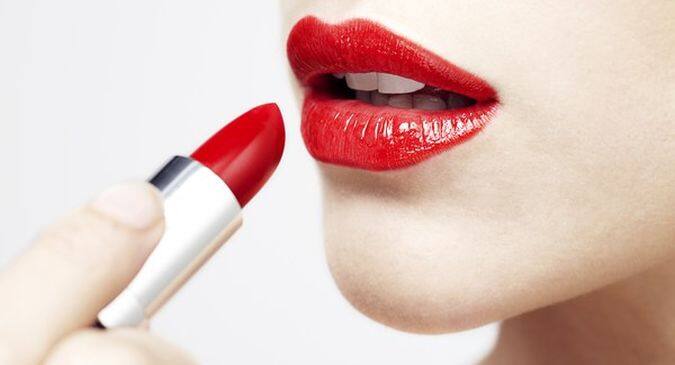 Red-lipstick