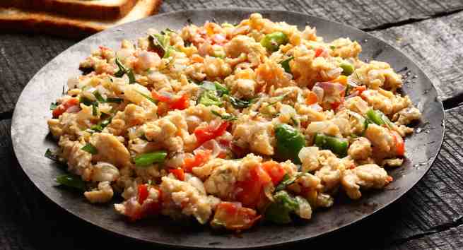 scrambled eggs